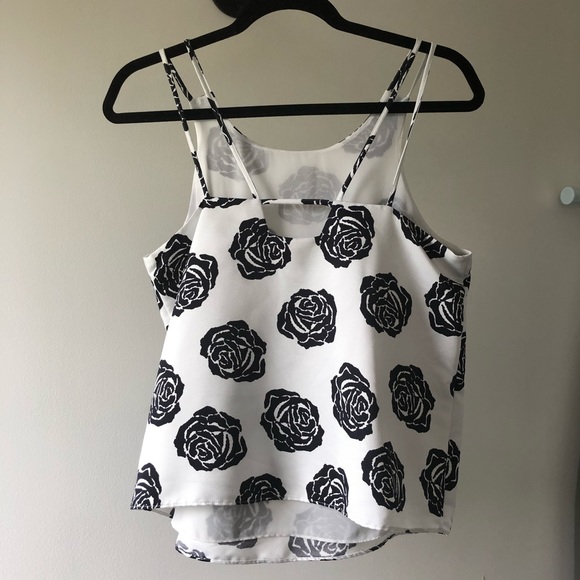 Cooper & Ella rose print sleeveless blouse - Picture 6 of 9